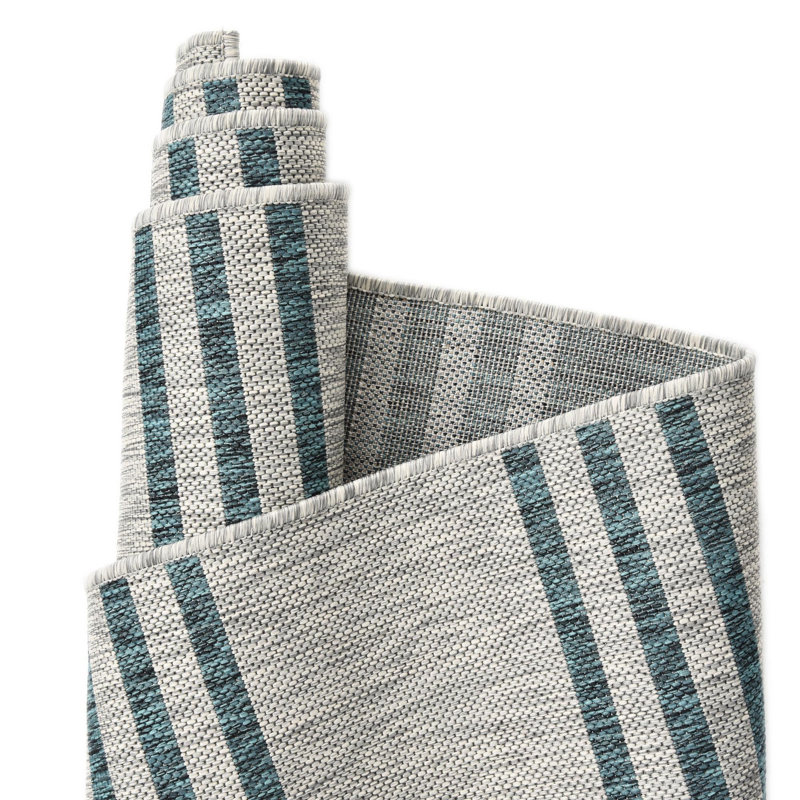 Baildon Anguilla Indoor/Outdoor Rug, Runner 2' x 8'