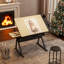 Bureau de dessin avec table inclinable réglable et 2 tiroirs pour le bureau à domicile, tabouret Comes