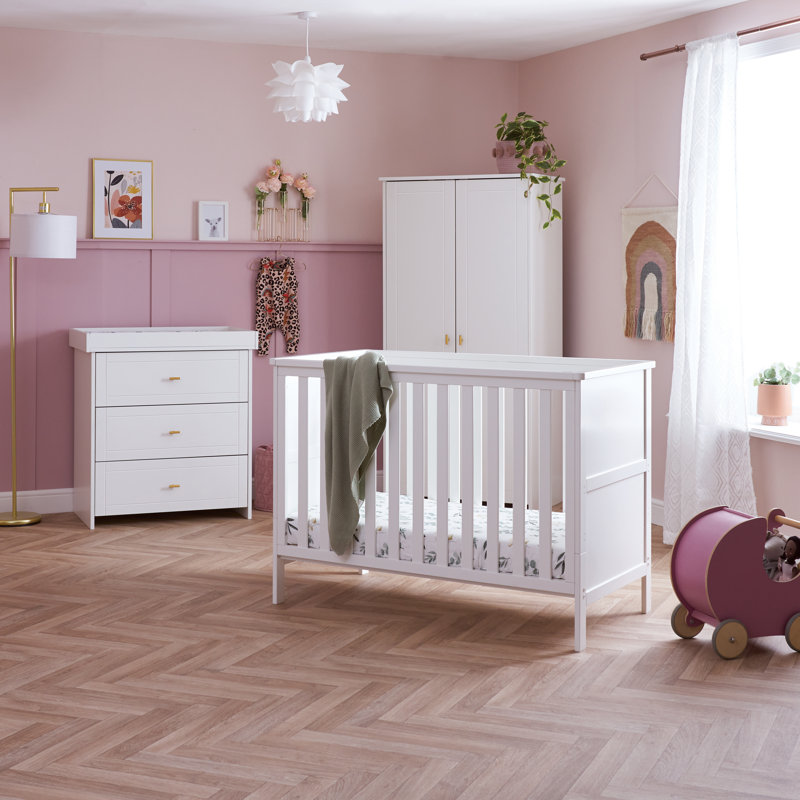 Evie Mini 3 Piece Room Set, White