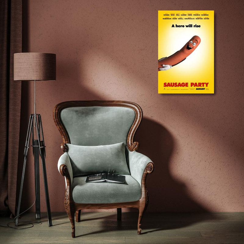 Saucisse, H 18 po x l 12 po