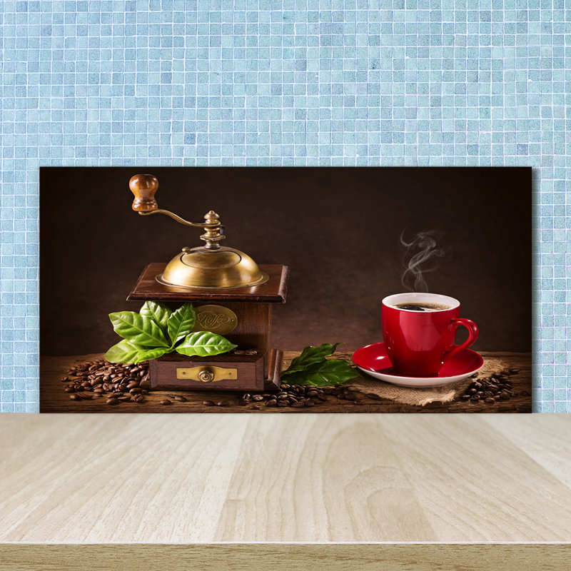 Logynn 50cm W x 100cm L Glass Peel and Stick Panel