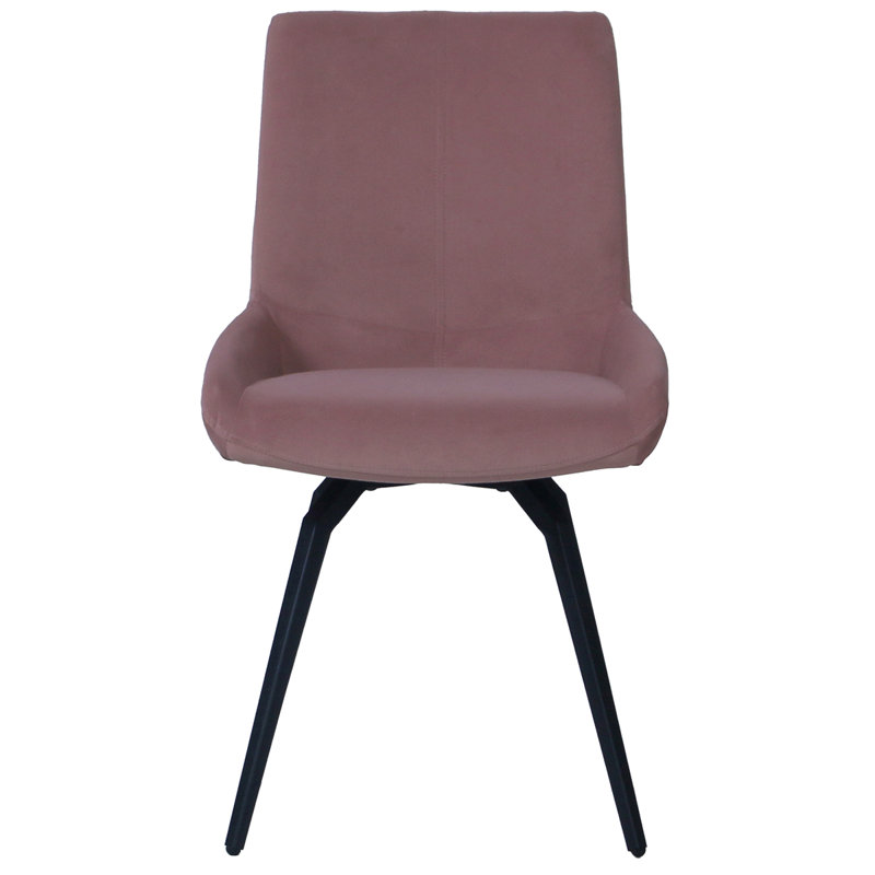 Swivel Dining Chair, Pink