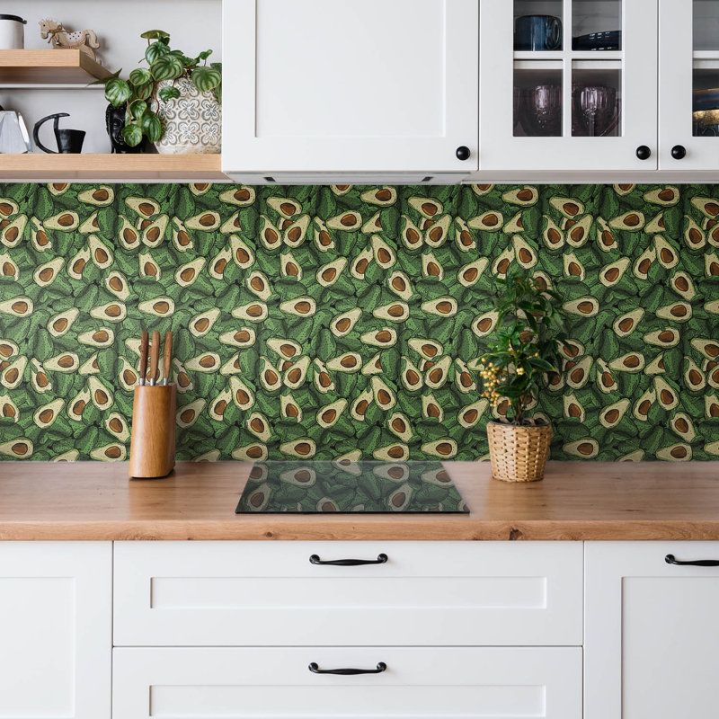 Faustine 30x30 cm Pvc Mosaic Sheet in Green