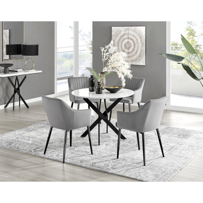 Aashif 4 - Person Dining Set