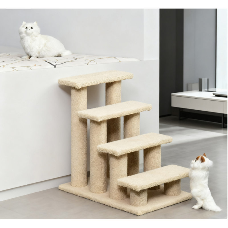 Arbre à chat avec plusieurs niveaux