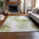 Premium Machine Washable Cerrito AMF544 Green Rug