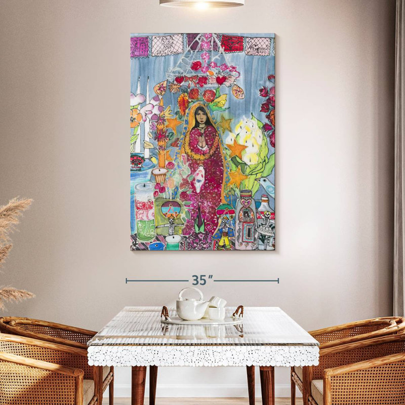 Lelend My Mexican Shrine, 51" H x 34" W