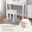 Manufactured Wood Accent Stool