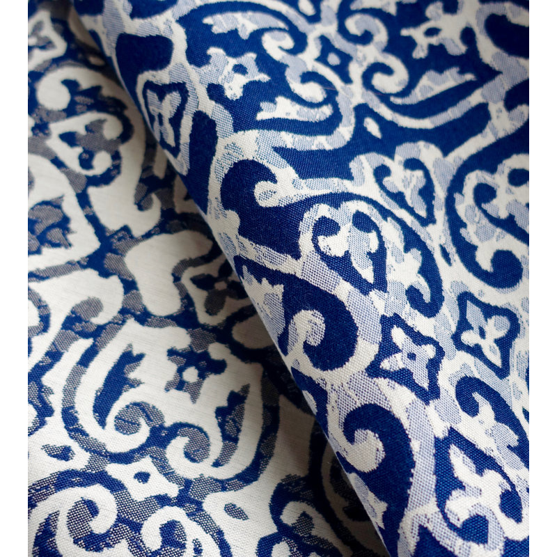 Tissu kediri d'été sans fin, Indigo