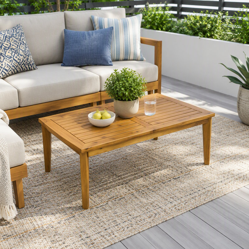 Outdoor Coffee Table , 23.5 " W 43.25 " D