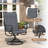 8-Person Patio Dining Set with 60“ Round Dining Table and 360° Swivel Textilene Rocking Chairs-321723427