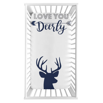 Drap-housse pour lit de bébé Stag Photo Op