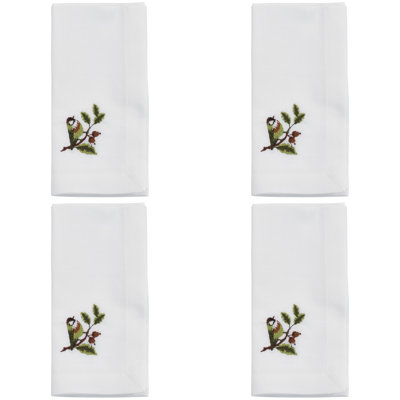 Worsham Collection Polyester Animals/Nature Square Napkin