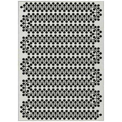 Machine Washable Indoor/Outdoor Boruta ACN2247 Geometric Rug