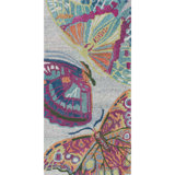 Flutter Butterfly Hand-Tufted Recycled Polyester Indoor/Outdoor Accent Rug