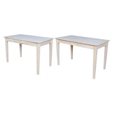 Solid Wood Writing Desk