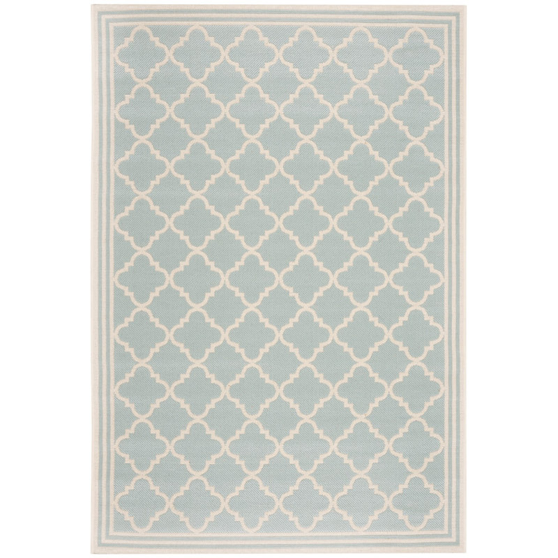 Adler Performance Geometric Indoor/Outdoor Area Rug, Rectangle 5'3" x 7'6"