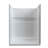 60 in. x 32 in. 4-Piece Direct-to-Stud Alcove Shower Wall Kit in White