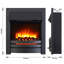 Meadow Castleton Fires & Fireplaces 129.54cm W Electric Fireplace with 6824.28 BTU-662617452-653558285