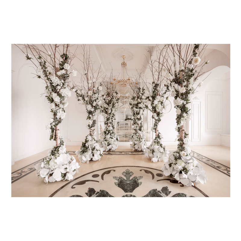 Flower Chamber Semi-Gloss Paste the Wall Mural, 300 cm x 210 cm