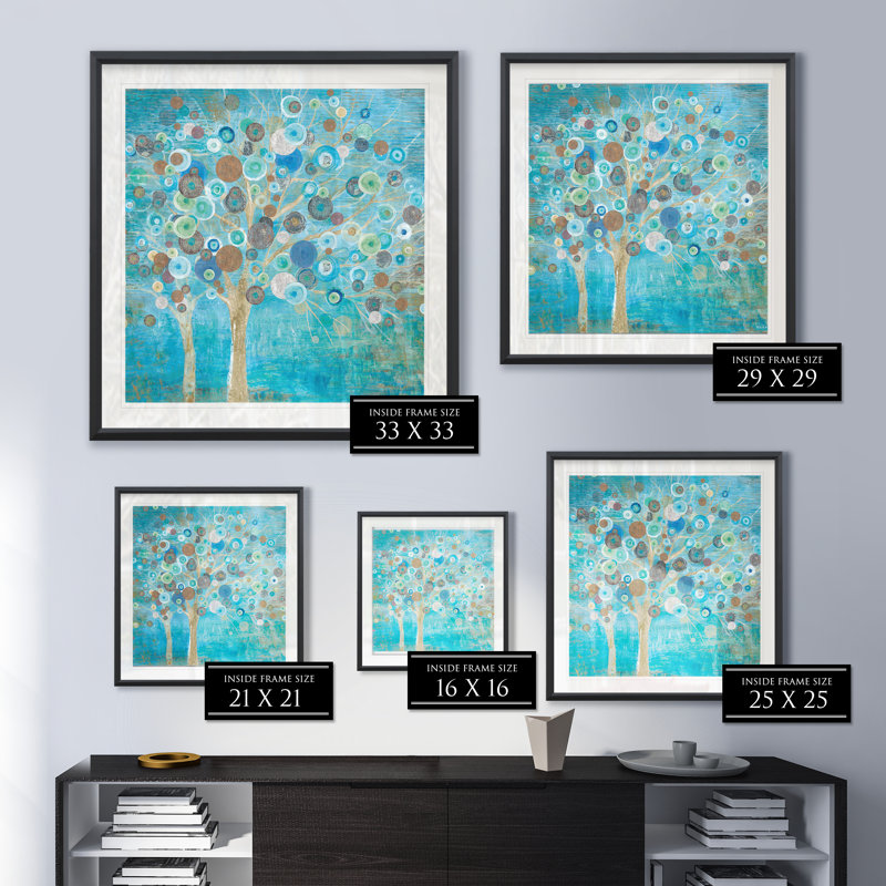 Blooming Spring - reproduction de cadre photo, H 17,5 po x l 17,5 po x P 1,5 po