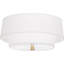 Decker 2 - Light 17" Flush Mount-57324392-57324394