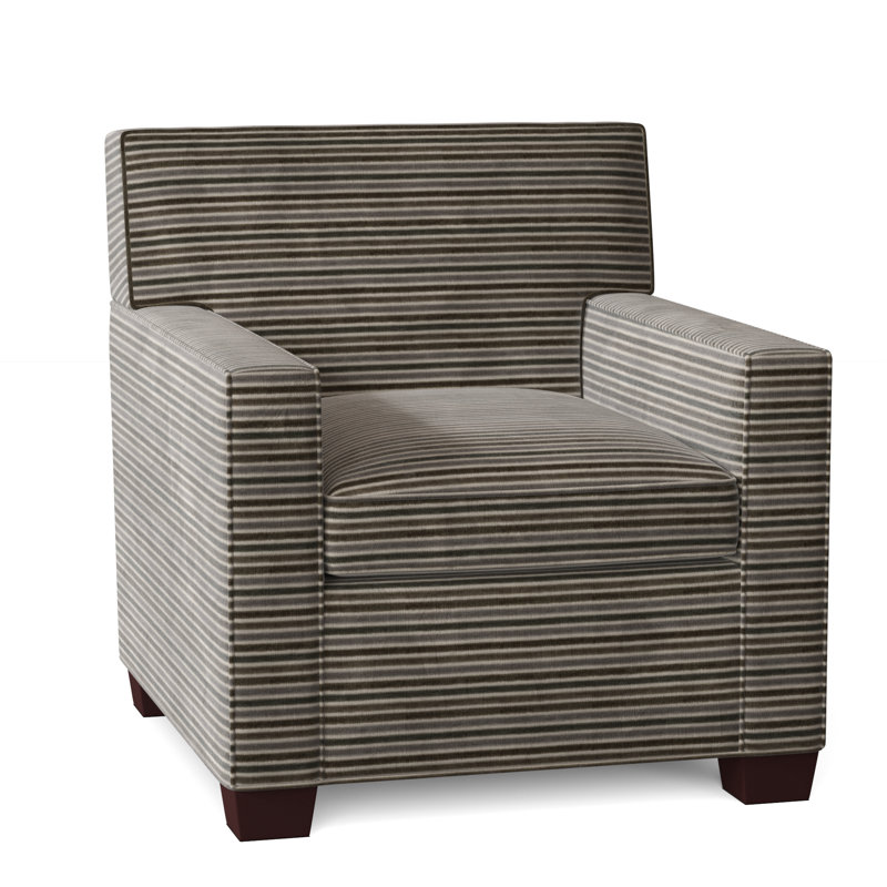 Warren Upholstered Armchair, Laurel Slate