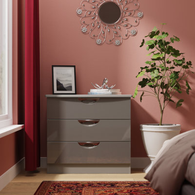 77cm W 3 - Drawer Chest of Drawers