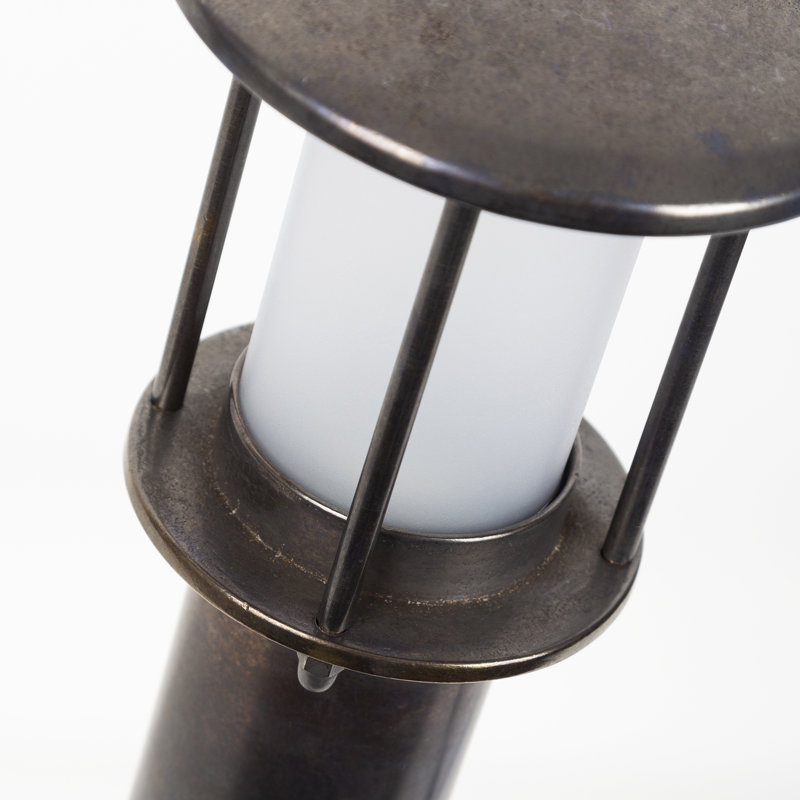 Hand Metal Pathway Light, Black