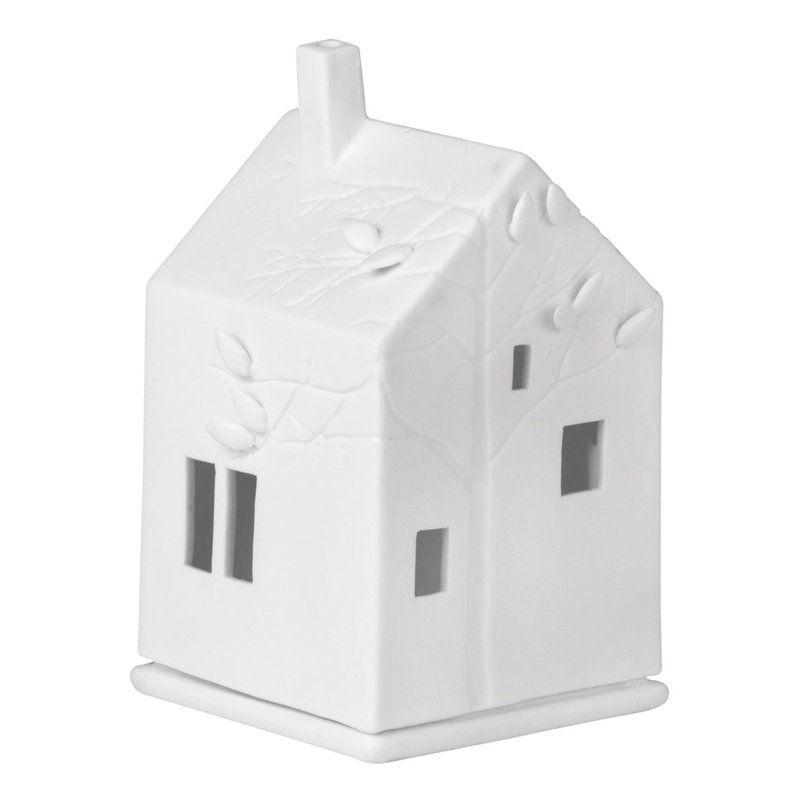 Porcelain Village House - Tree House - 5.1"