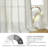Jeanenia  Farmhouse Vertical Striped Linen Blend Textured Light Filtering Semi Sheer Curtains for Living Room Bedroom-621642588-648545790