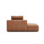 Canapé 71 po avec système de confort à 5 couches, imperméable et lavable à la machine, pour le salon et le bureau, brun-994355369