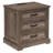 Kadric 23.6'' W 3-Drawer Farmhouse Nightstand With Charging Station-345936140
