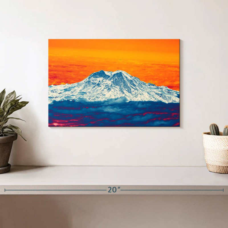 Thermographe Alvord Mount Rainier, H 8 po x l 12 po