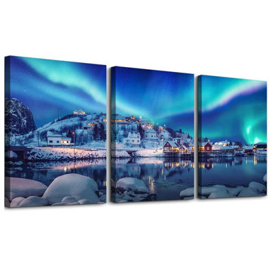 3 Piece Wrapped Canvas Print