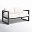 Avion Loveseat - Black-247300383-267548404