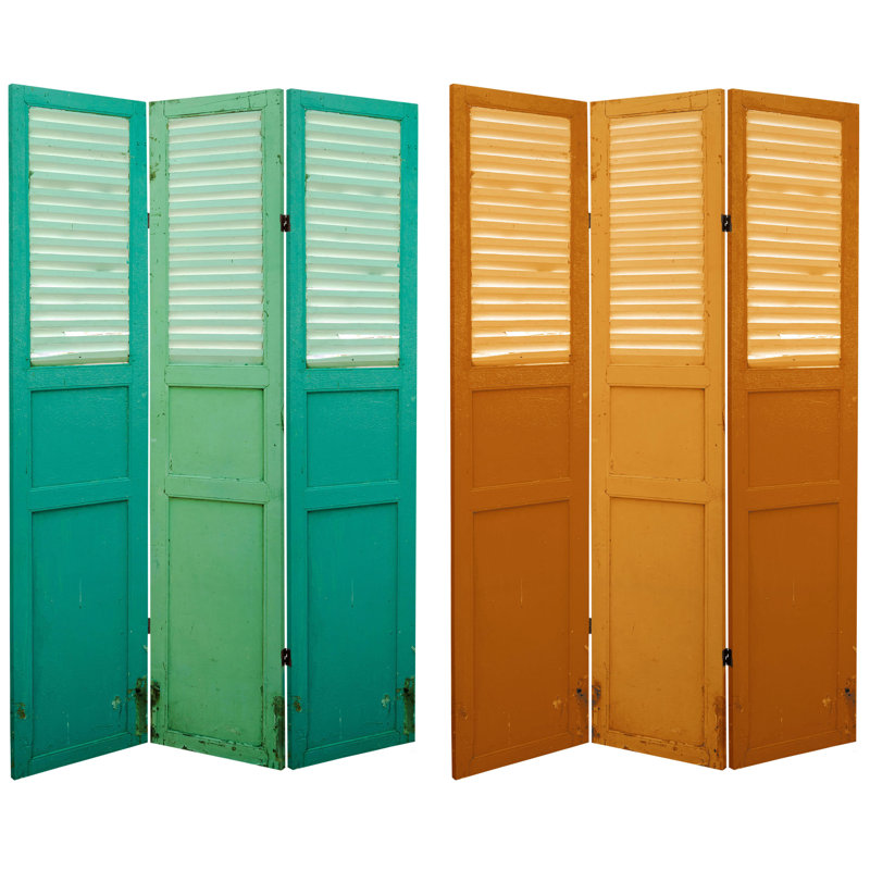 Whitsett Canvas Door Print Folding Screen