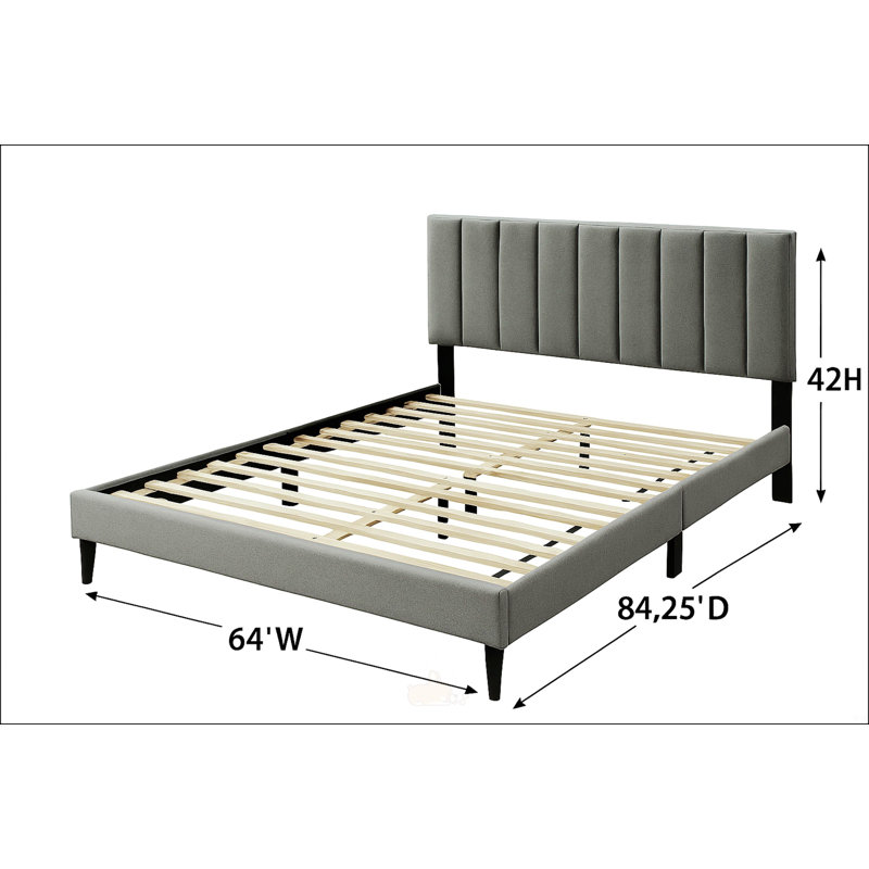 Queen Sized Channel Bed