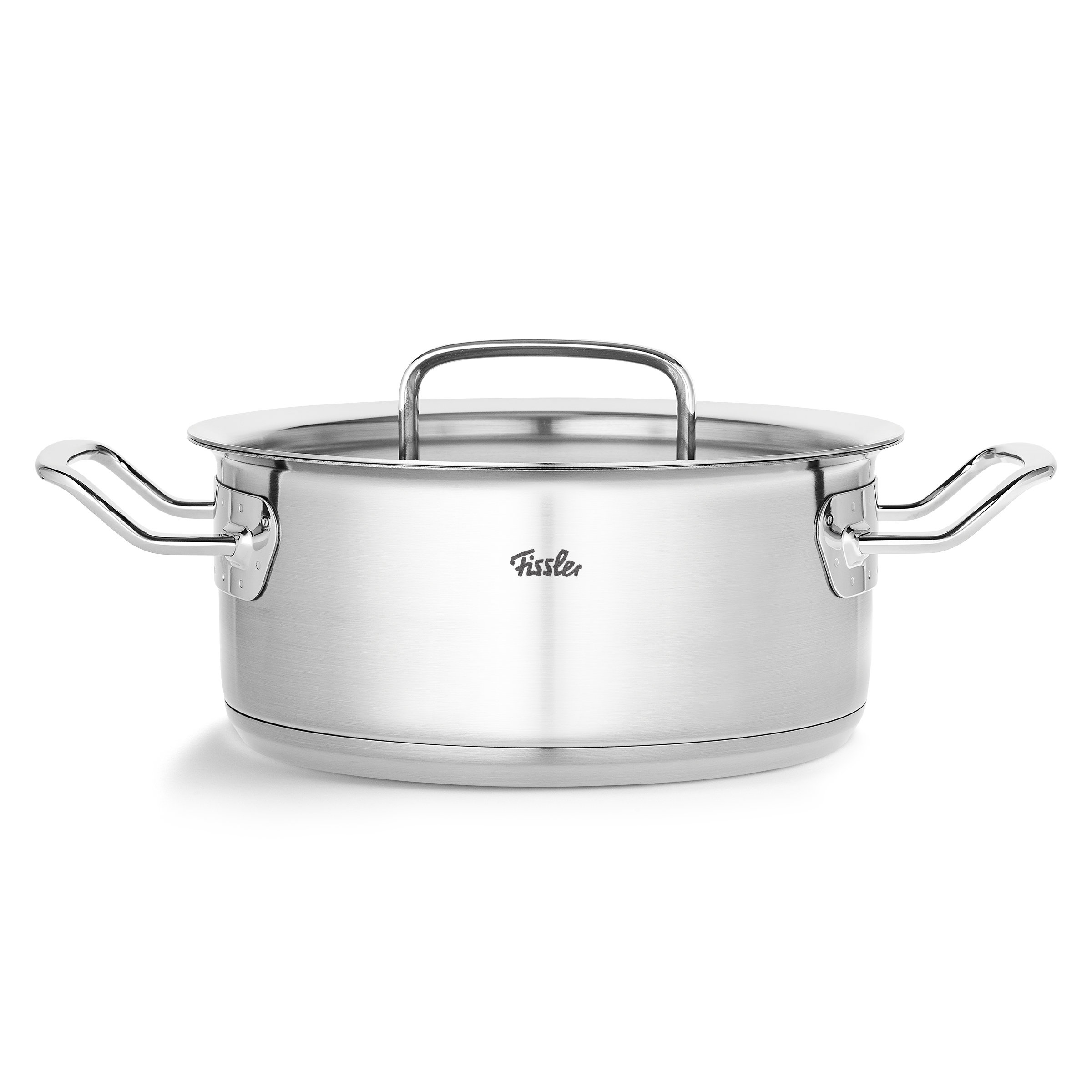 Fissler Original-Profi Collection Stainless Steel Rondeau with Metal ...