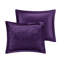 Édredon en velours mauve simple / simple TG, avec coussin, décoratif-128674518-128674519