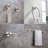 Circular 5 - Piece Bathroom Hardware Set-90977497
