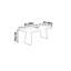 Bureau rectangulaire simple pour étudier ou travailler-1608019667-1608019692