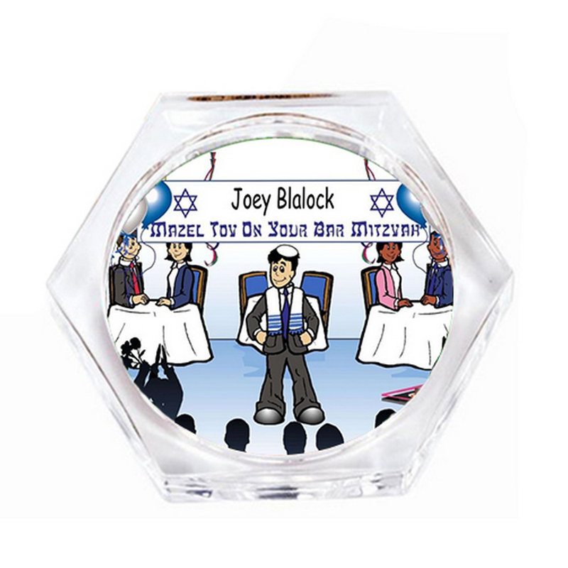 Ensemble de 4 sous-verres personnalisables, Oui