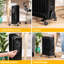 Abode 856 BTU Electric Radiator Space Heater with Adjustable Thermostat