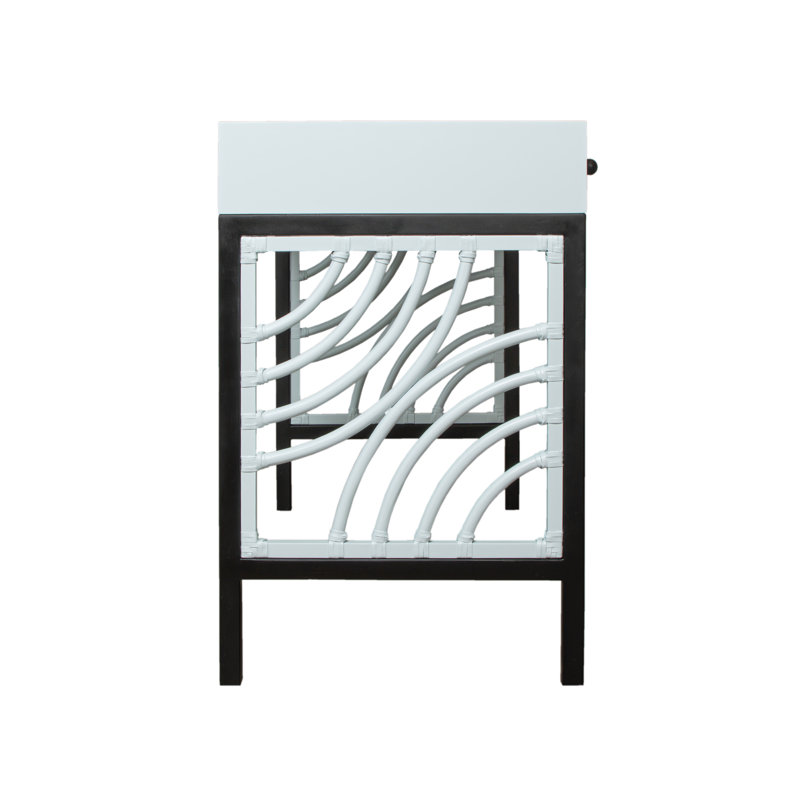 Swirl Writing Desk, Blue