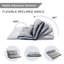 Matelas de futon double rembourré Elanur
