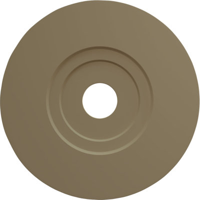 20 médaillons de plafond Palmetto de 20 7/8 po x 3 5/8 po x P 1 5/8 po (convient aux auvents de 5 po ou moins)