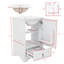 20 Inch Bathroom Vanity With Ceramic Sink, Modern Bathroom Sink Storage Cabinet With Soft Close Door, Adjustable U-Shaped Shelf And Drawer, Small Single Sink Bathroom Vanities-1334595815-1334595813