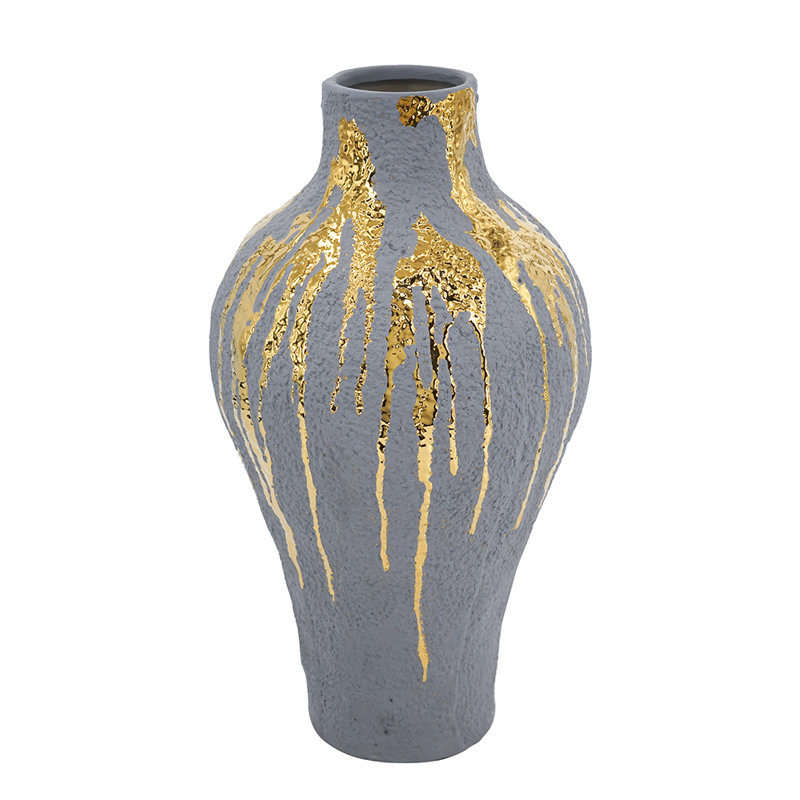 Vase 10 x 10 x 19,5 po, H 19,7 po x l 10,2 po x P 10,2 po