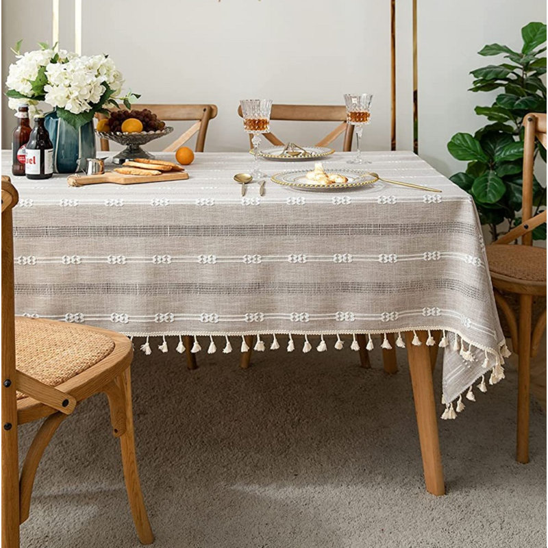 Coiner Dining Linens, 78" x 54", Brown